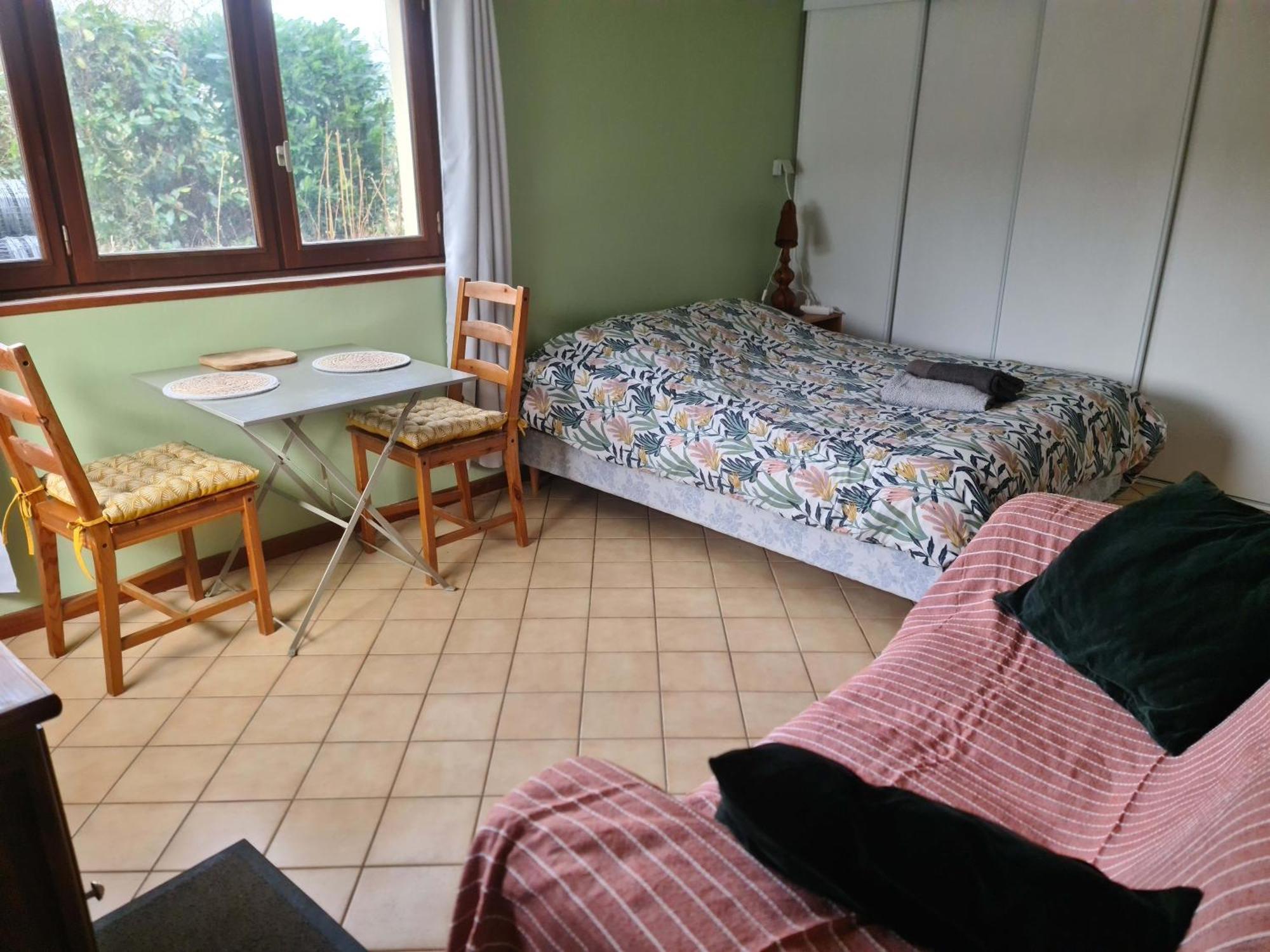 Chambre A La Ferme, Les Vergers Du Muscardin Breel Exteriör bild